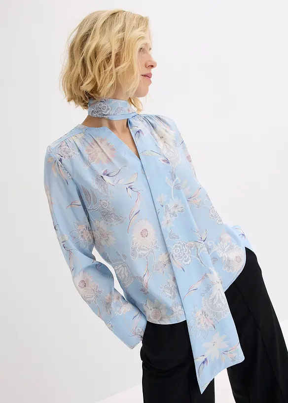 Tunique en satin fin, bonprix