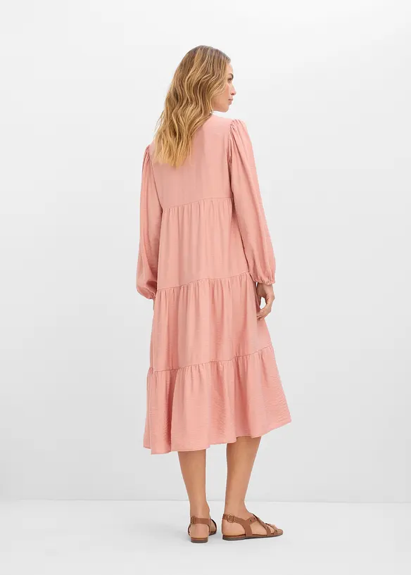 Robe midi douce, bonprix