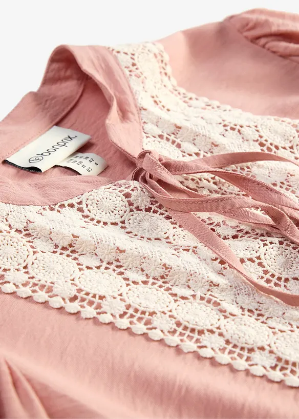 Robe midi douce, bonprix