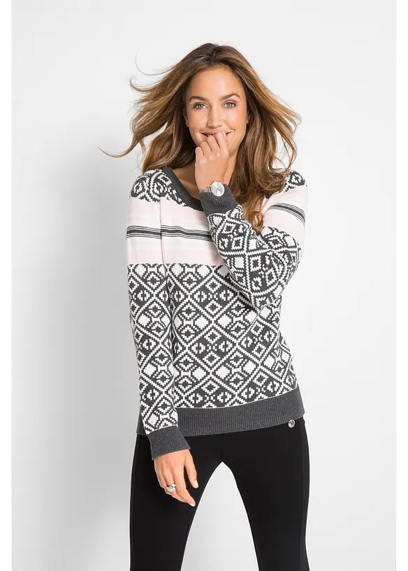 Norweger-Pullover, bonprix