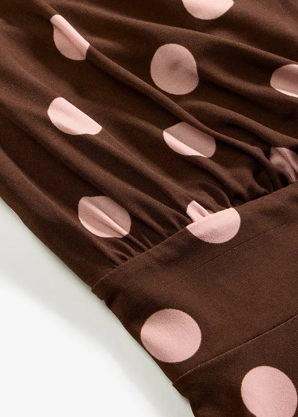 Shirtkleid mit Punkten, bonprix