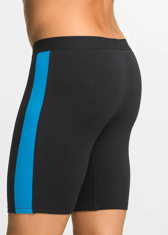 Lange Boxershorts eng mit Baumwolle (2er Pack), bonprix