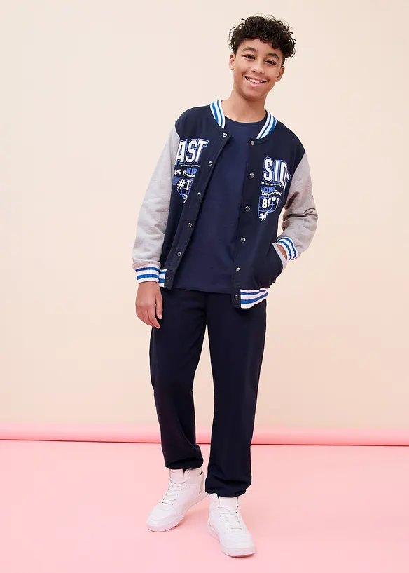 Langarmshirt mit Bio Baumwolle (5er Pack), bonprix