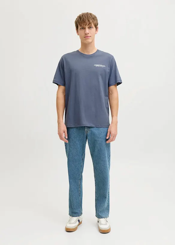 JJ REBEL T-Shirt aus reiner Baumwolle, Loose Fit, JJ REBEL