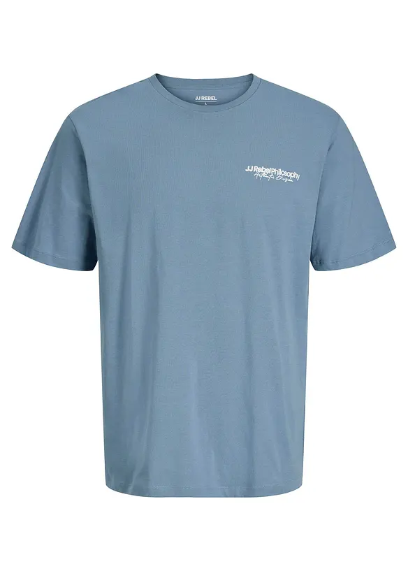 T-shirt JJ REBEL loose, 100% coton, JJ REBEL