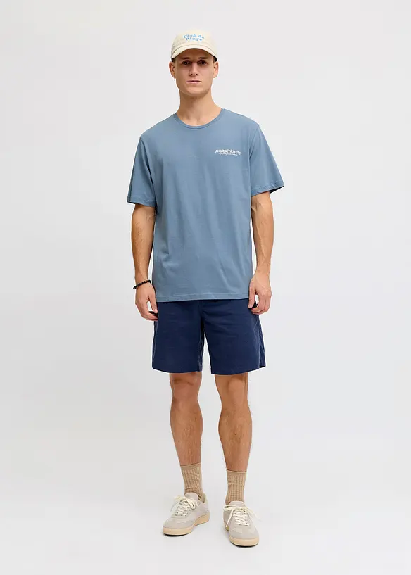 T-shirt JJ REBEL loose, 100% coton, JJ REBEL