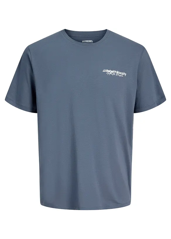 JJ REBEL T-Shirt aus reiner Baumwolle, Loose Fit, JJ REBEL