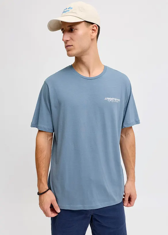 T-shirt JJ REBEL loose, 100% coton, JJ REBEL