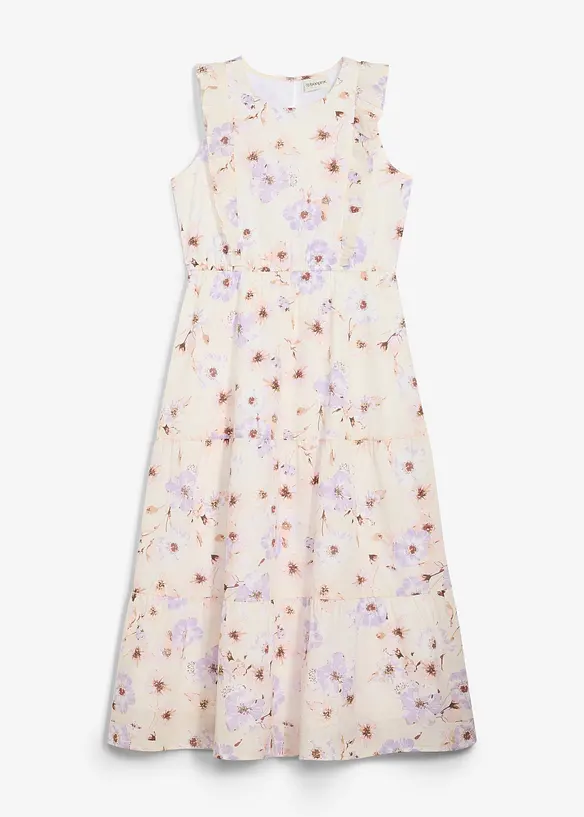 Robe longue 100% coton, bonprix