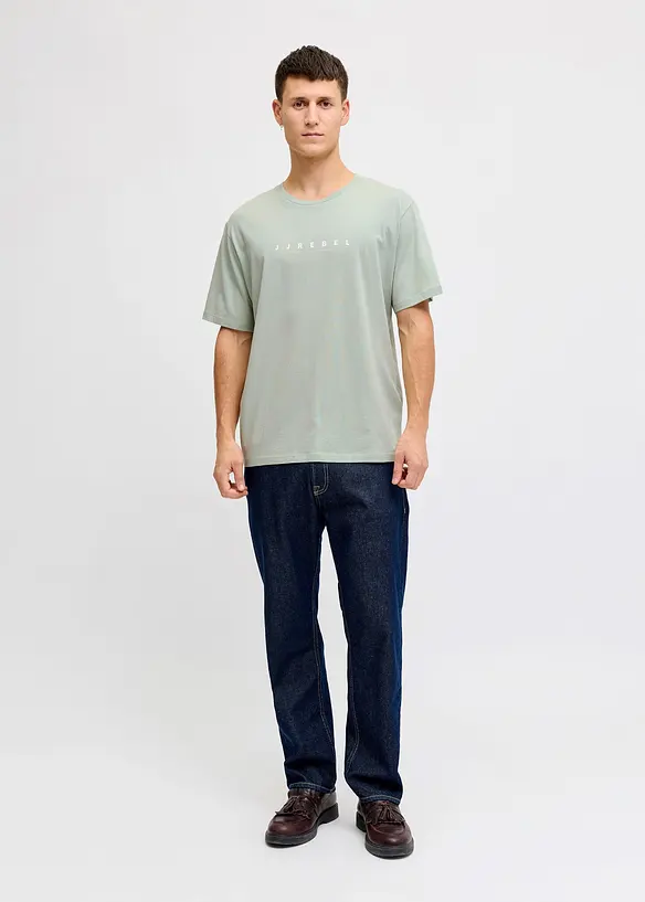T-shirt JJ REBEL loose, 100% coton, JJ REBEL