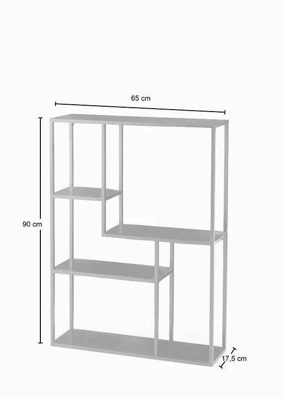 Metall Wandregal, bonprix