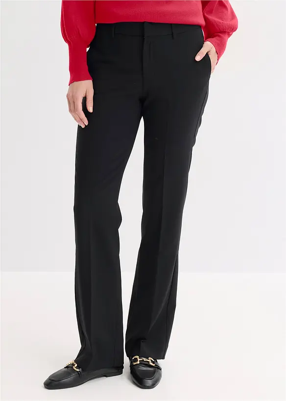 Pantalon &agrave; pinces f&eacute;minin, bonprix