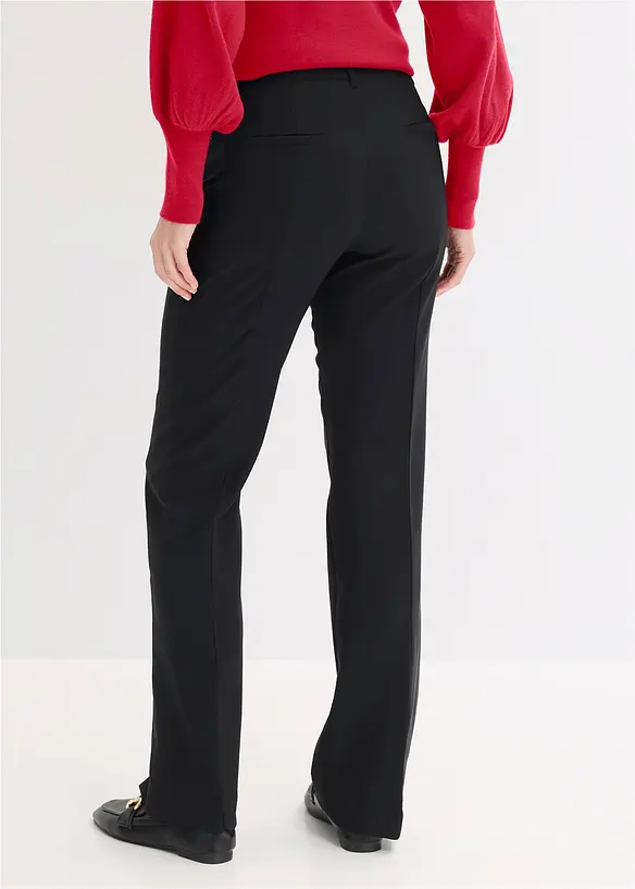 Pantalon &agrave; pinces f&eacute;minin, bonprix