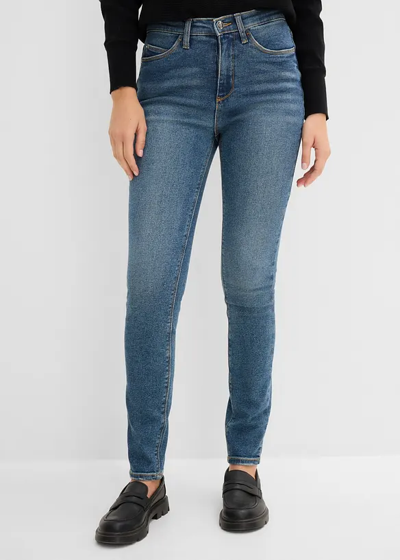 Jean skinny taille haute, bonprix