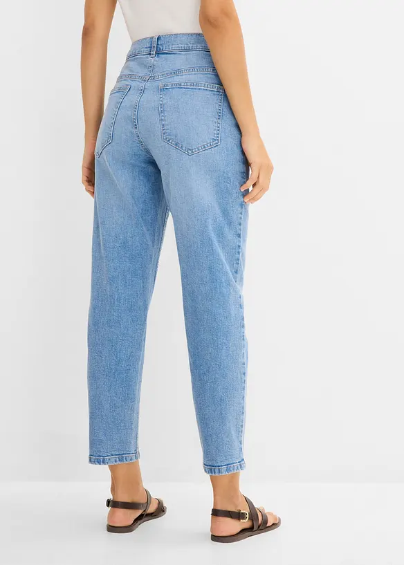 Jean mom taille haute, bonprix