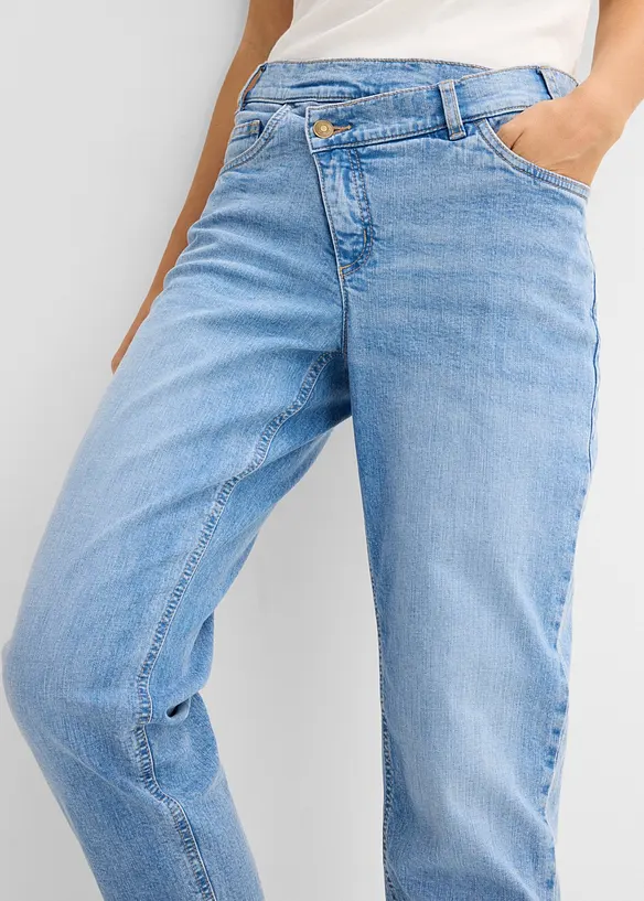 Jean mom taille haute, bonprix