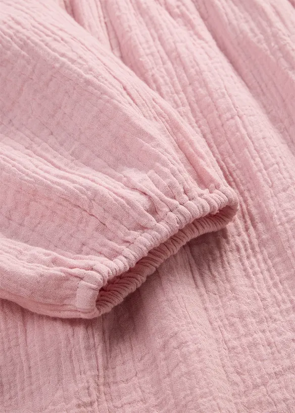 Musselin-Tunika aus reiner Baumwolle, bonprix