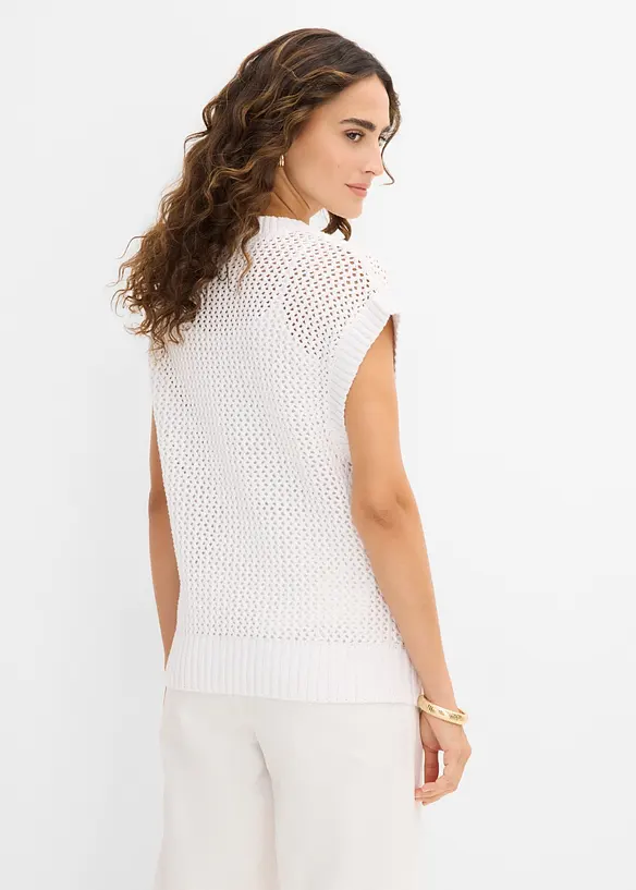 T-shirt en maille 100% coton, bonprix