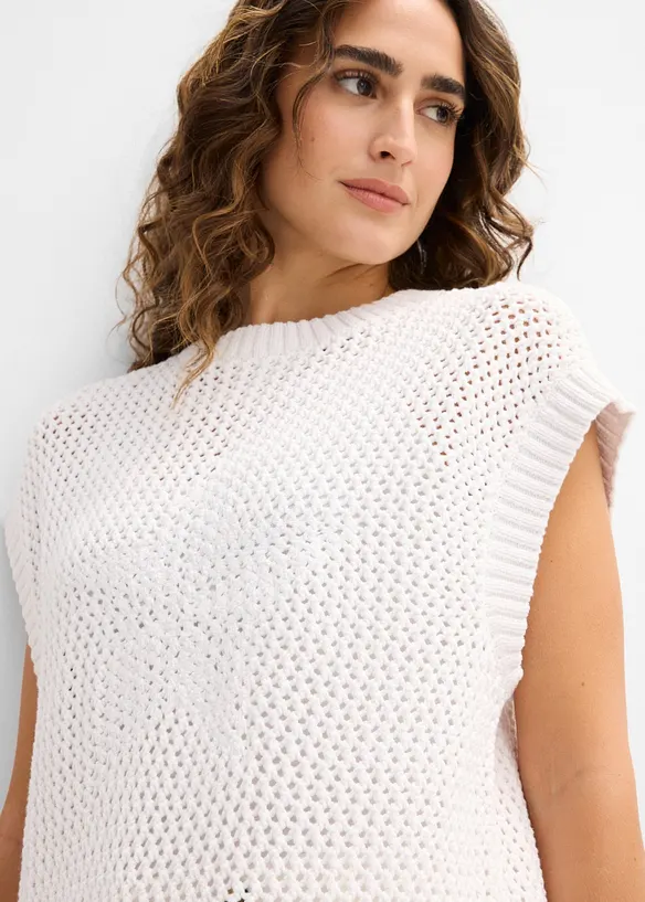 T-shirt en maille 100% coton, bonprix