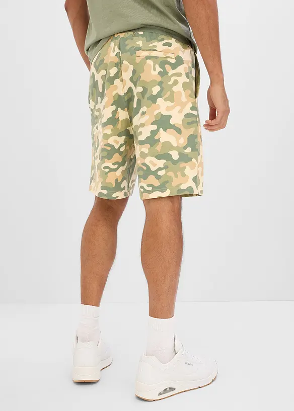 Short loose en sweat 100% coton, bonprix