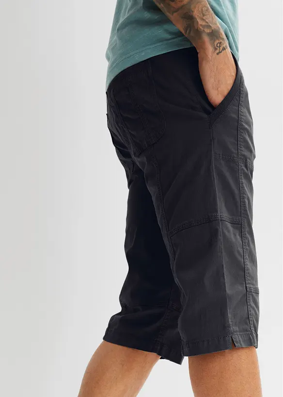 Long-Bermuda mit Dehnbund in Regular Fit, bonprix