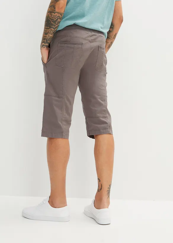 Bermuda long regular &agrave; taille &eacute;lastiqu&eacute;e, bonprix