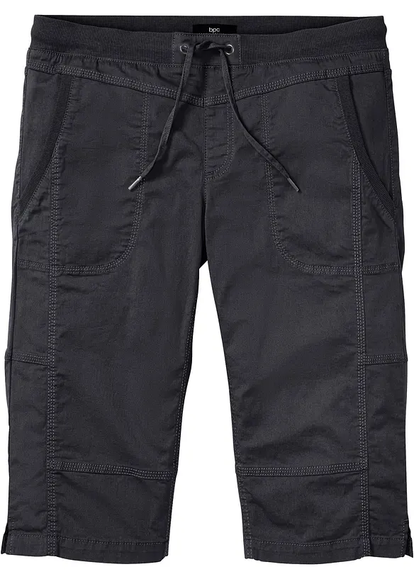 Long-Bermuda mit Dehnbund in Regular Fit, bonprix