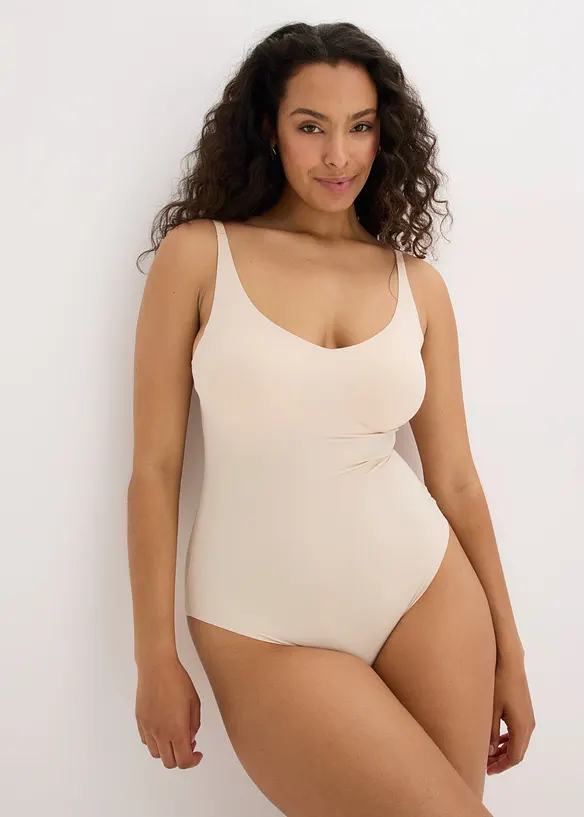 Body sculptant &agrave; bonnets rembourr&eacute;s, maintien tr&egrave;s l&eacute;ger, bonprix
