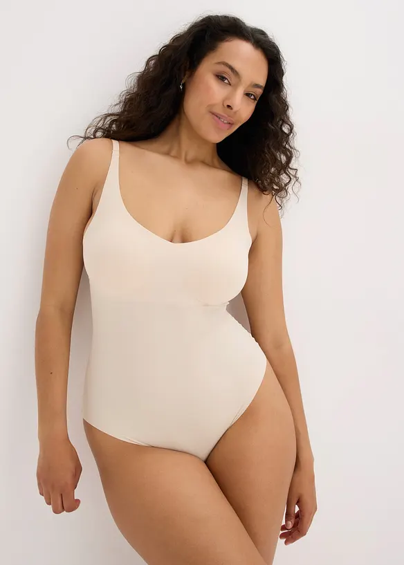Body sculptant &agrave; bonnets rembourr&eacute;s, maintien tr&egrave;s l&eacute;ger, bonprix