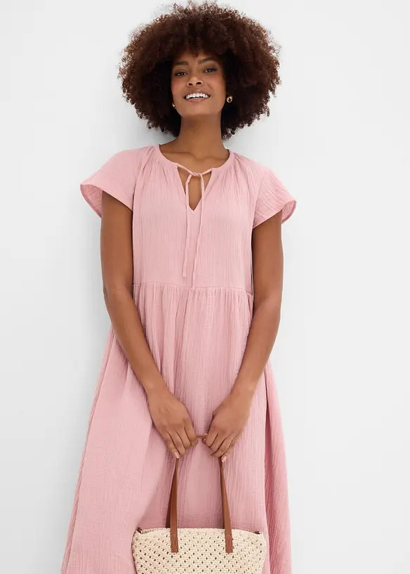 Kleid aus weichem Musselin, bonprix