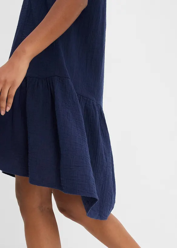 Kleid aus luftigem Musselin, bonprix