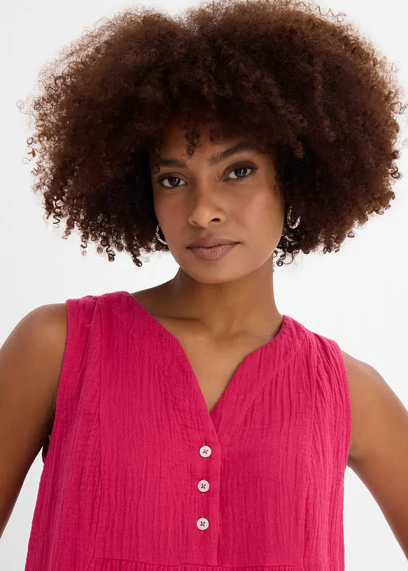 Kleid aus luftigem Musselin, bonprix