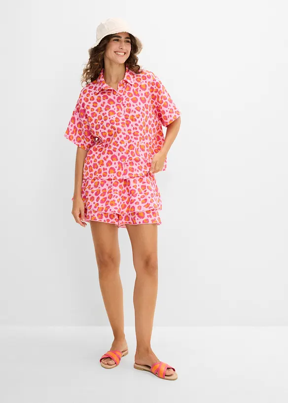 Hosenrock aus luftigem Musselin, bonprix