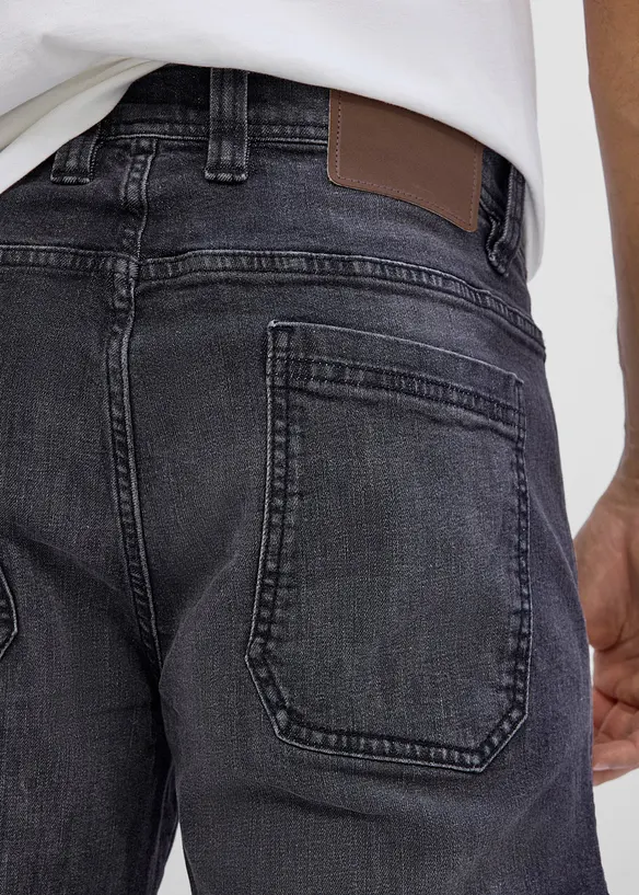 Regular Fit 3/4 Cargojeans, Straight, bonprix