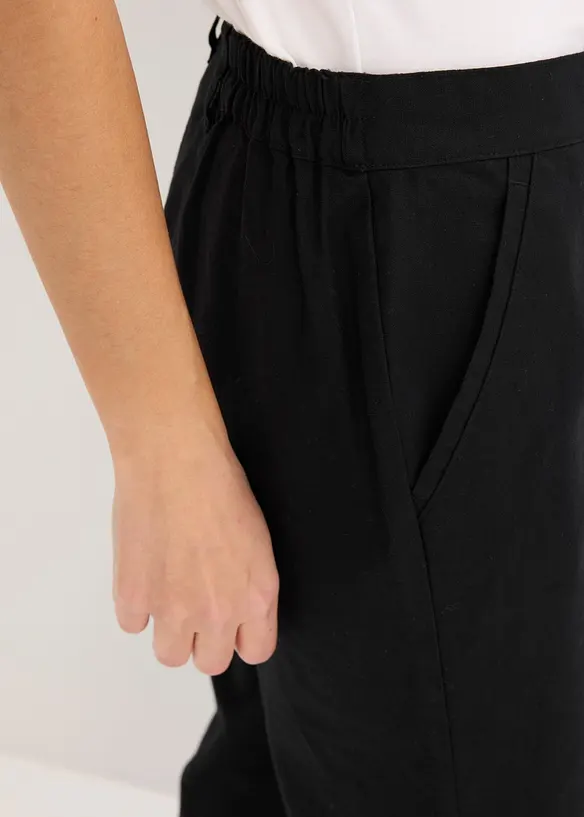 Webhose aus Leinen-Baumwoll-Mix, bonprix
