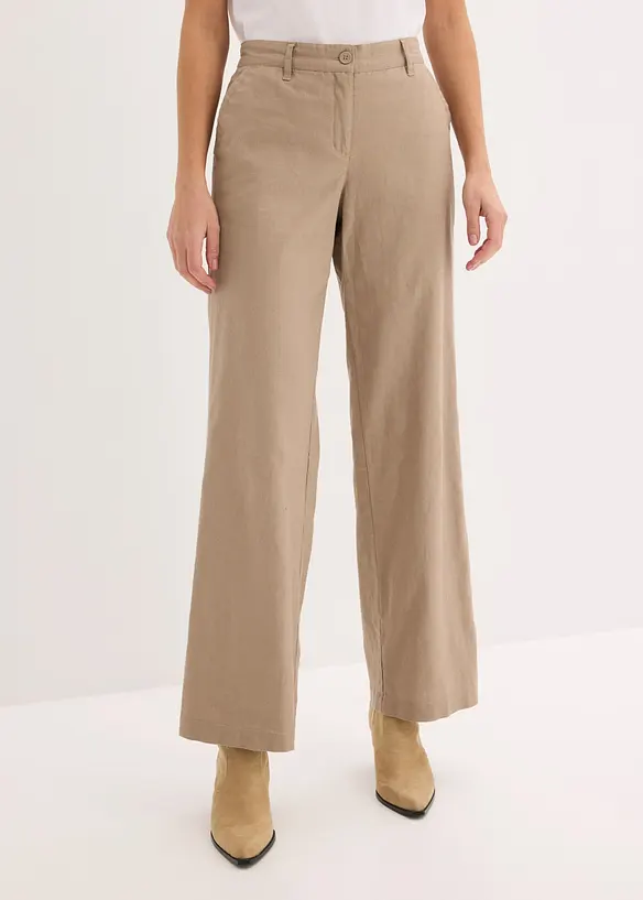Webhose aus Leinen-Baumwoll-Mix, bonprix