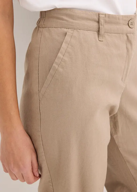 Webhose aus Leinen-Baumwoll-Mix, bonprix