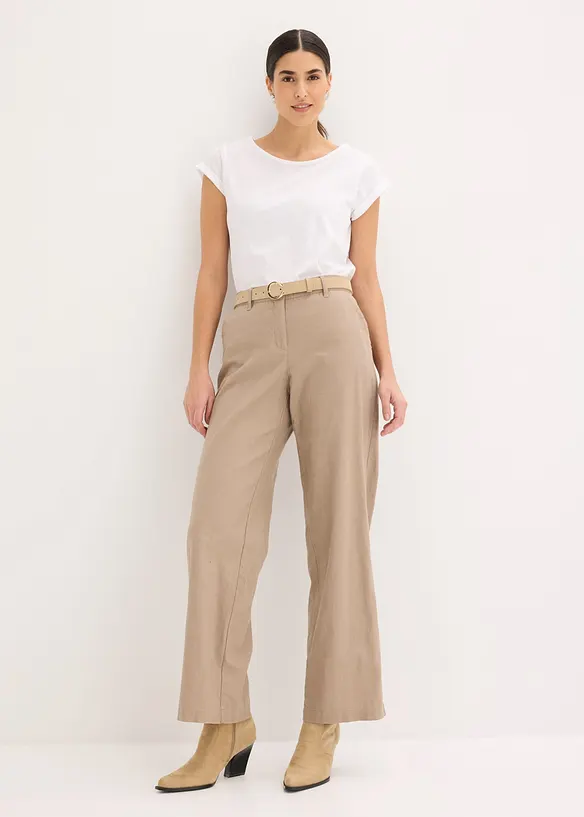 Webhose aus Leinen-Baumwoll-Mix, bonprix