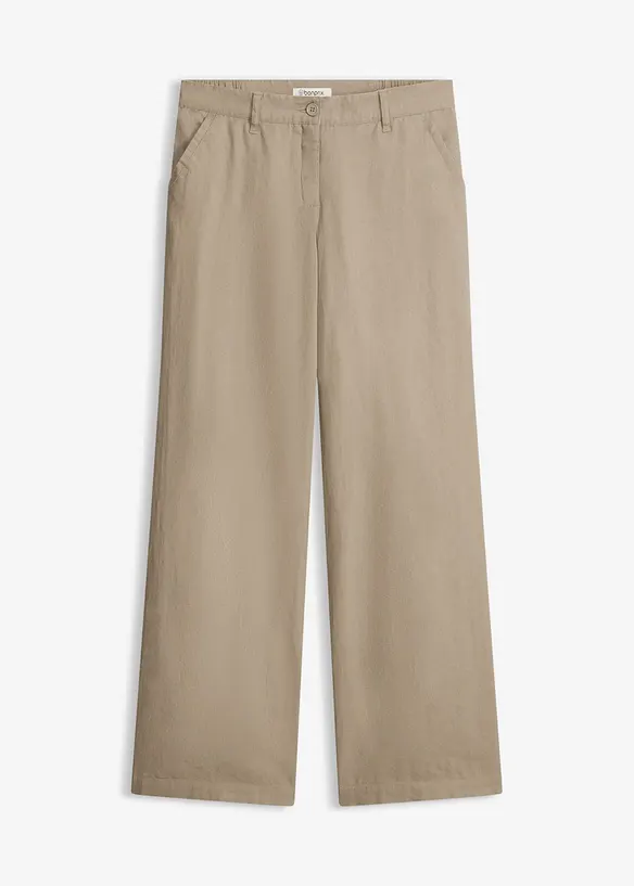 Webhose aus Leinen-Baumwoll-Mix, bonprix