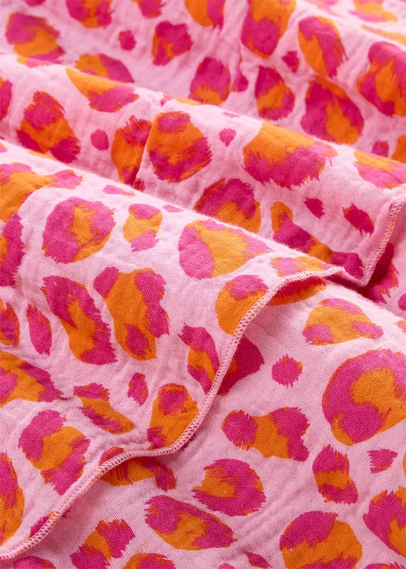 Jupe-short en gaze de coton l&eacute;g&egrave;re, bonprix