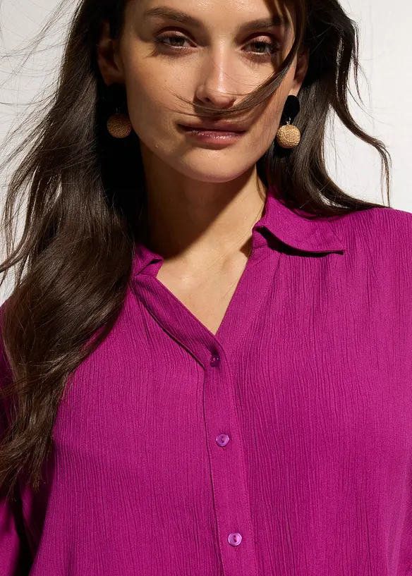 Chemisier court de plage en viscose fluide, bonprix
