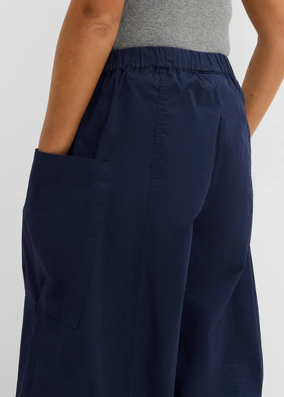 Ballonhose aus elastischem Baumwoll-Mix, bonprix