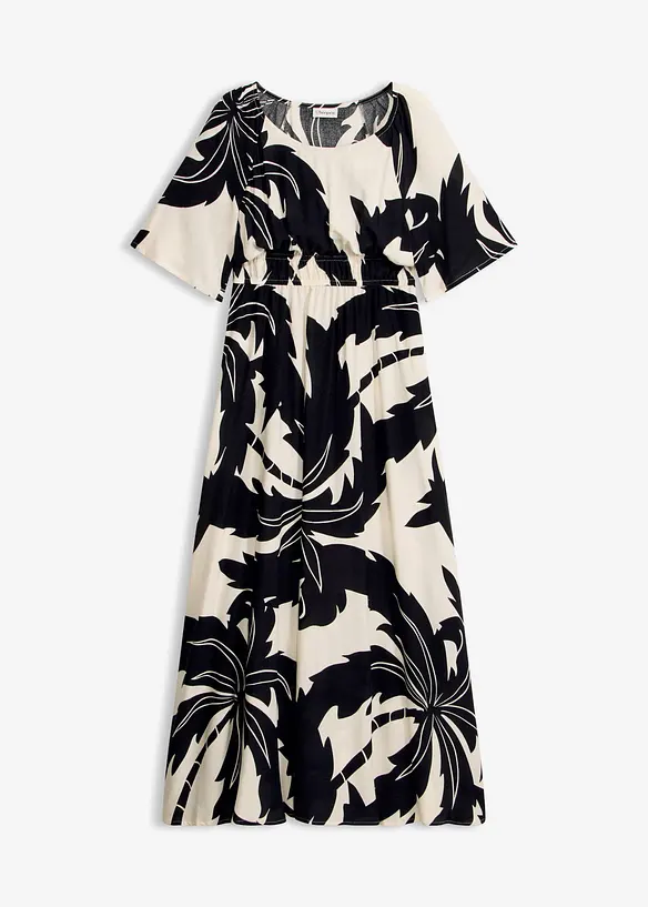 Maxikleid  aus flie&szlig;ender Viskose, bonprix
