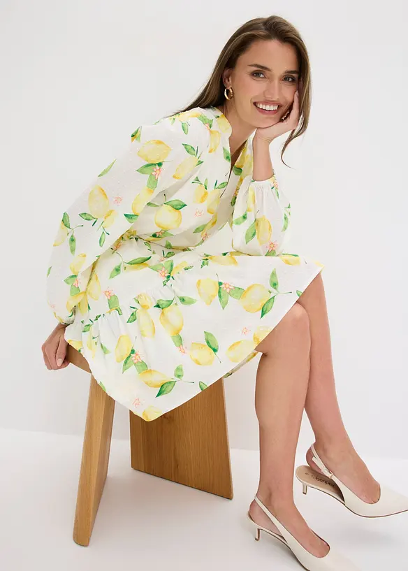 Tunika-Kleid aus reiner Baumwolle, bonprix