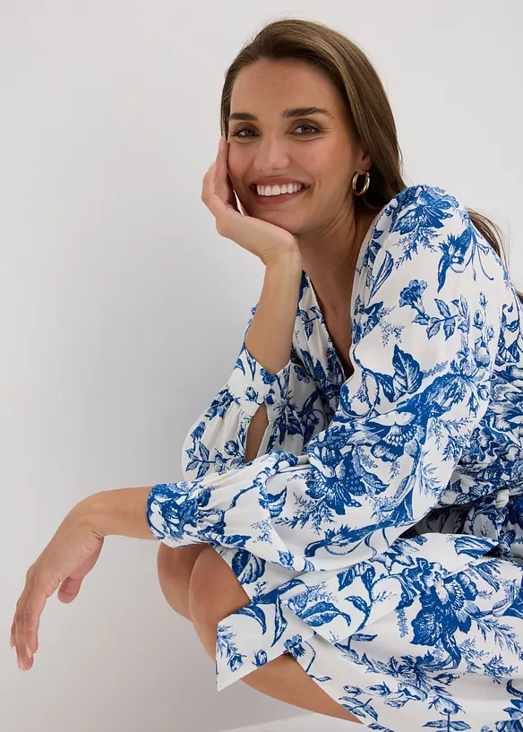 Kleid aus flie&szlig;ender Viskose, bonprix