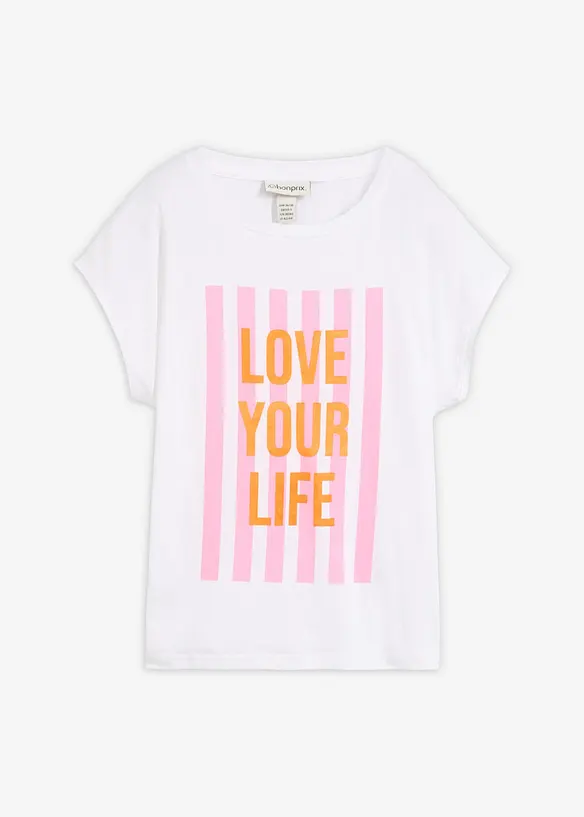 T-Shirt aus reiner Bio-Baumwolle, bonprix