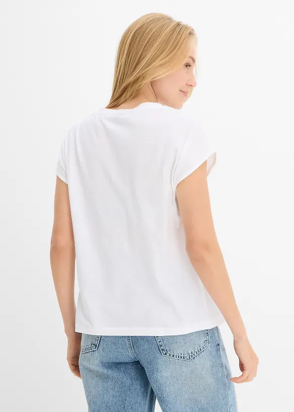 T-Shirt aus reiner Bio-Baumwolle, bonprix