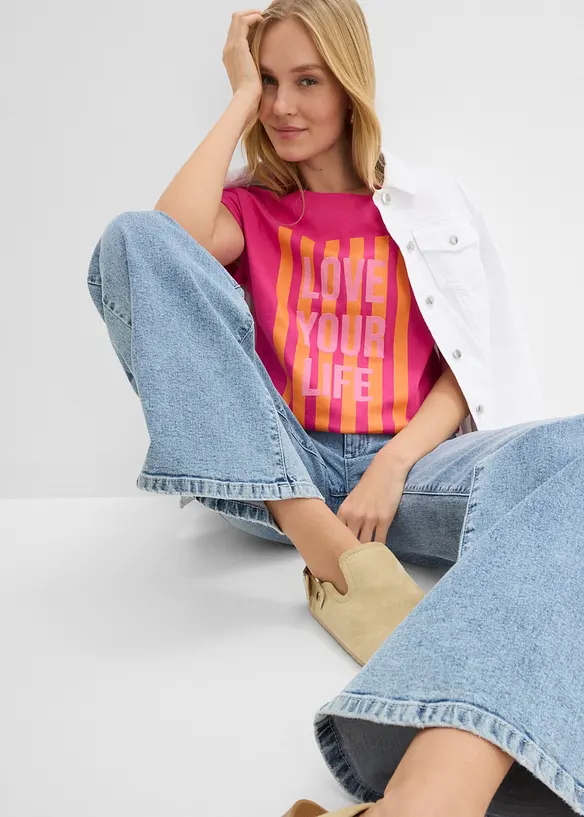 T-shirt 100% coton, bonprix