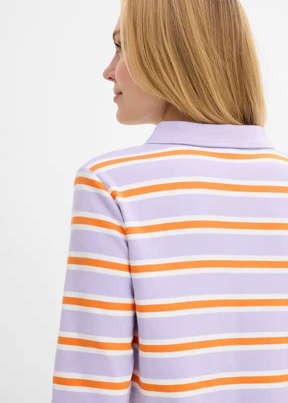Knieumspielendes Kleid mit Polokragen, bonprix