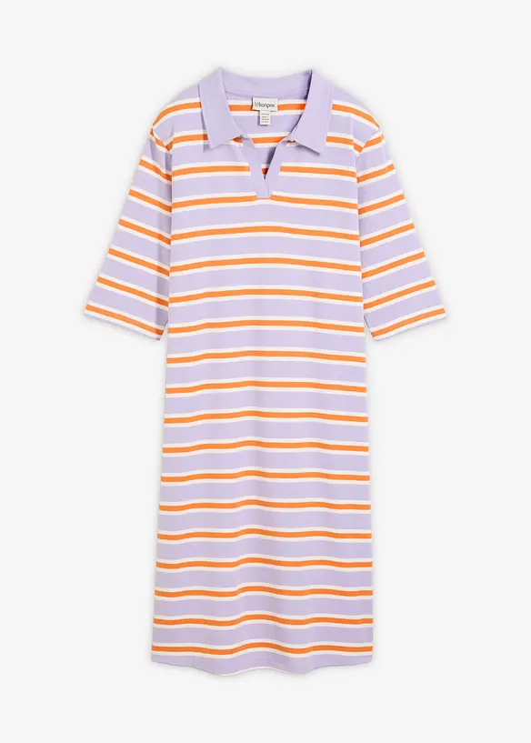 Knieumspielendes Kleid mit Polokragen, bonprix